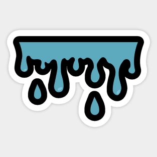 Water Droplets Sticker